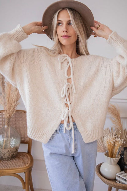 Lily | Bows Cardigan